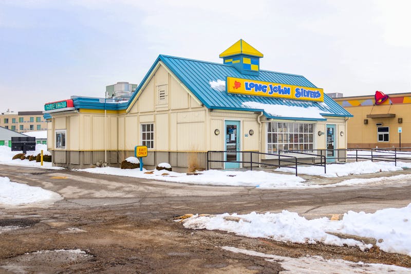 Church's Chicken restaurant interior